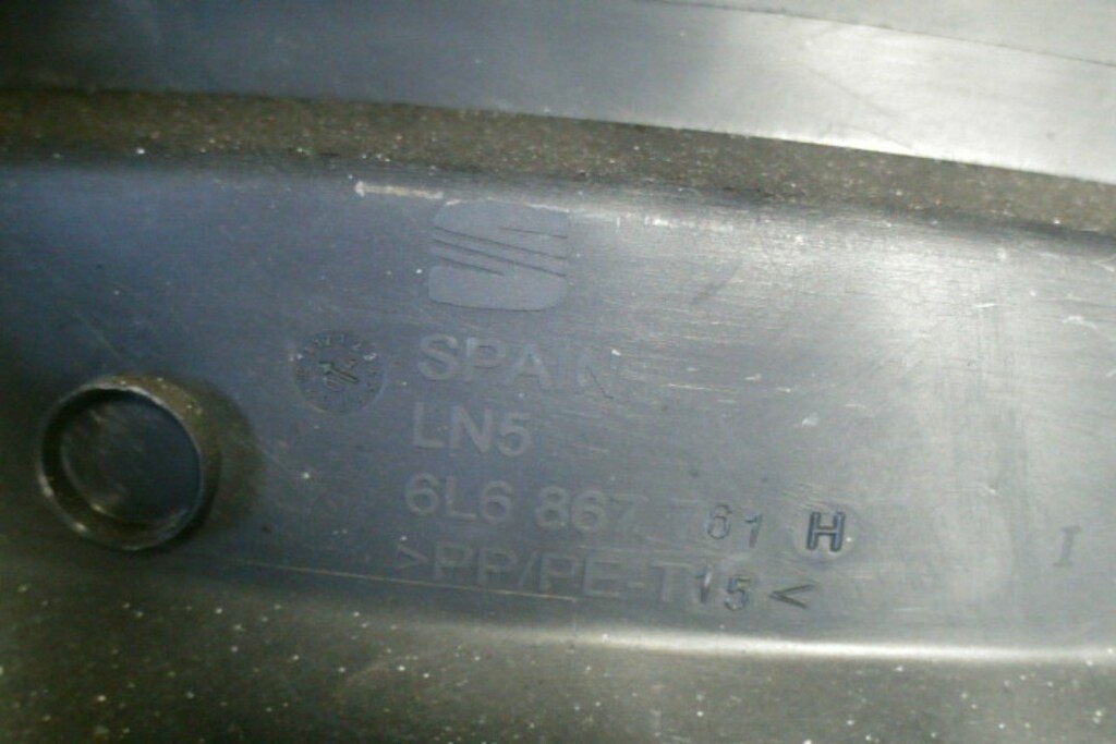 Afbeelding 4 van Veiligheidsgordel LA 6L0857805B​ ​​Seat Ibiza 6L ('02-'​09)