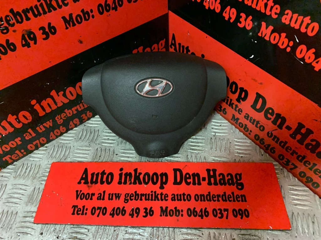 Afbeelding 1 van Hyundai i10 I ('08-'13) Stuur Airbag 569000X000CH