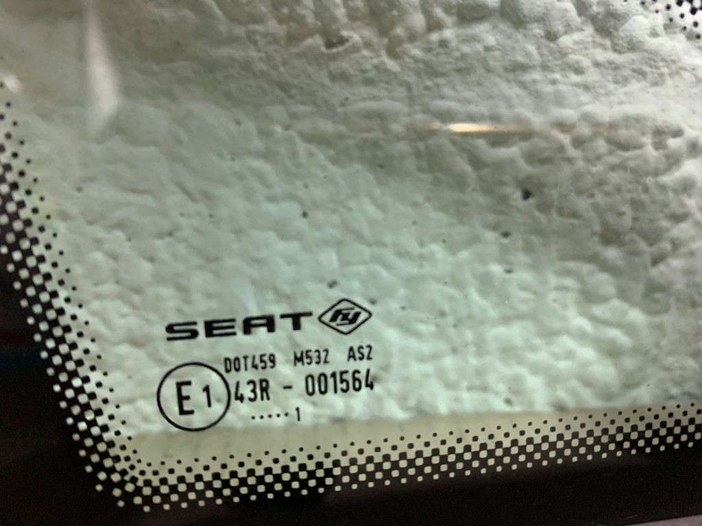 Afbeelding 2 van Extra ruit Rechts Seat Ibiza 6J ('08-'17) 43R001564