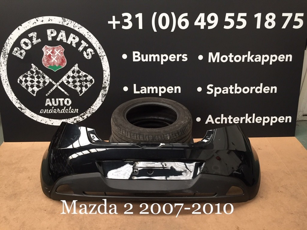 Afbeelding 1 van Mazda 2 achterbumper 2007 2008 2009 2010 2011 2012 2013 2014