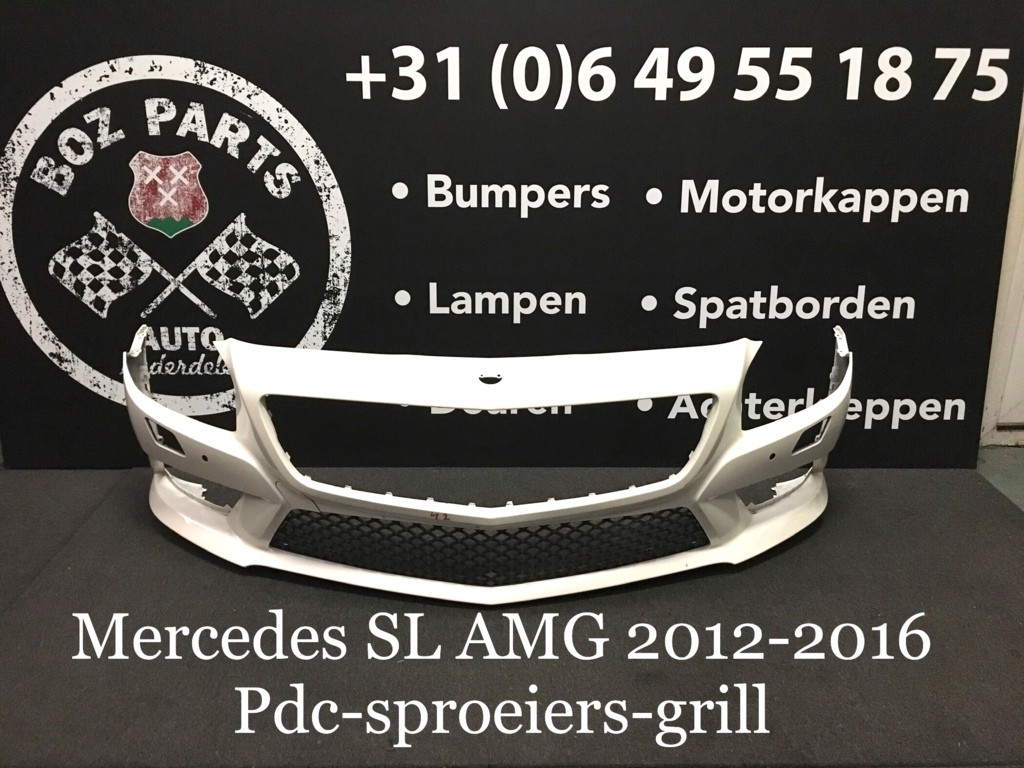Afbeelding 1 van Mercedes SL AMG R231 voorbumper 2012-2016 origineel