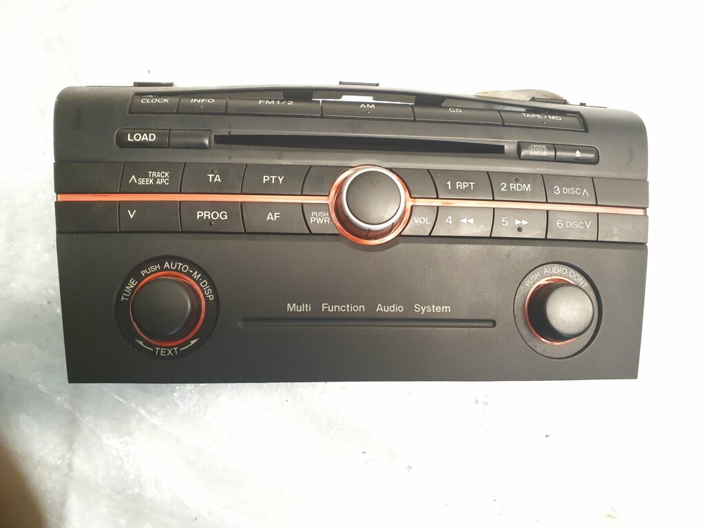 Afbeelding 1 van Autoradio Mazda 3 I 1.6 Executive ('03-'09) cd