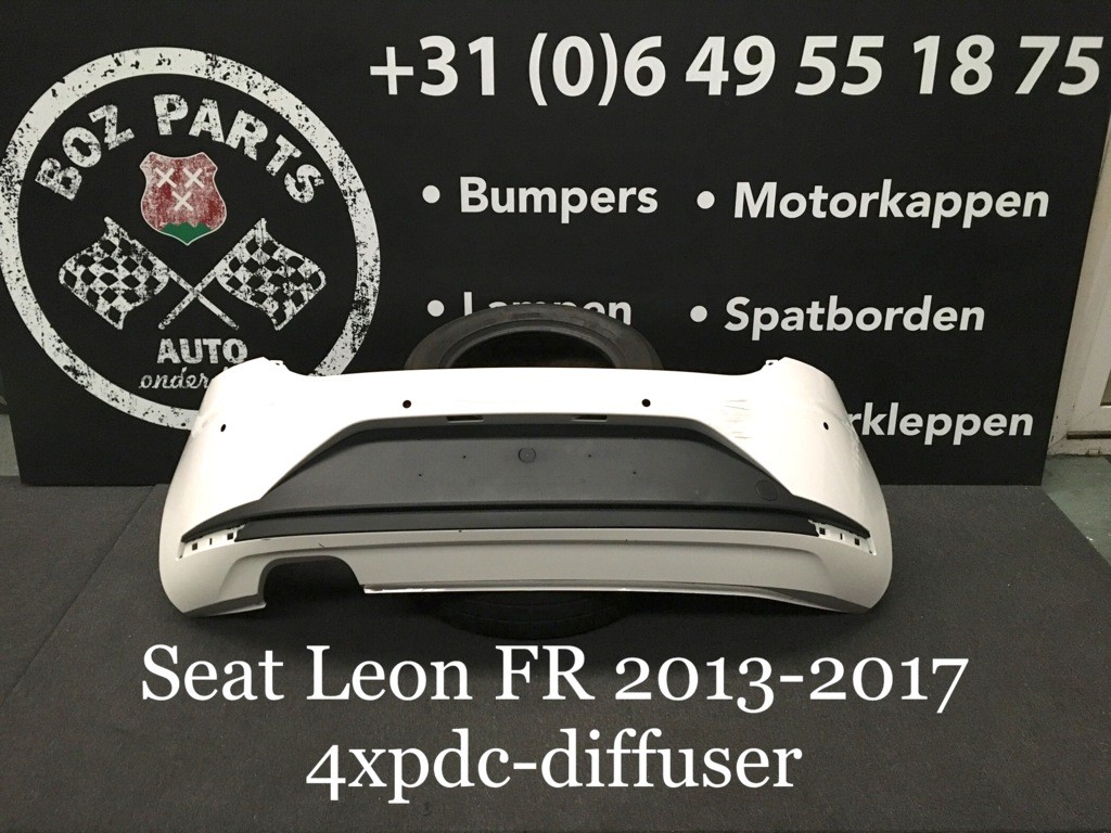 Afbeelding 1 van Seat Leon FR SPORT achterbumper origineel 2013-2017