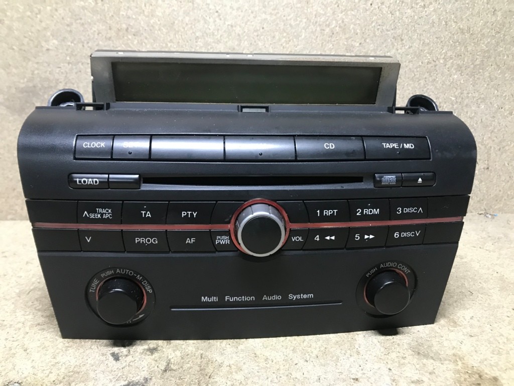 Afbeelding 1 van Autoradio Mazda 3 I ('03-'09) 14789910