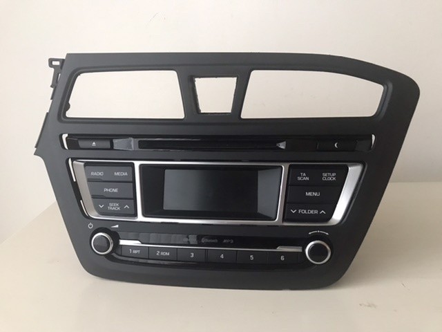 Afbeelding 2 van Radio cd speler Hyundai i20 inbouwframe 96170C8250SDH