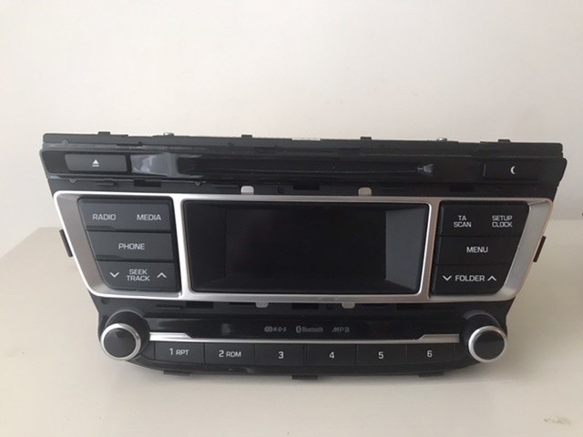 Afbeelding 3 van Radio cd speler Hyundai i20 inbouwframe 96170C8250SDH