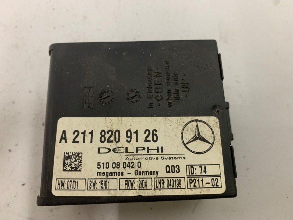 Afbeelding 2 van Alarmmodule Mercedes C-klasse W203 ('00-'07) A2118209126