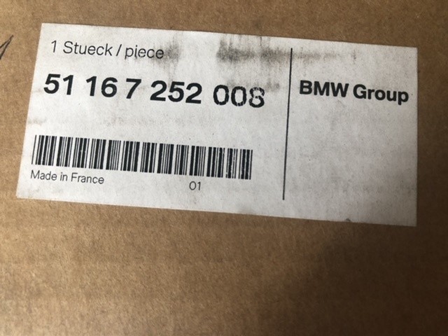 Afbeelding 6 van Zonneklep rechts origineel grijs 51167252008 BMW X1 ‘09-‘15