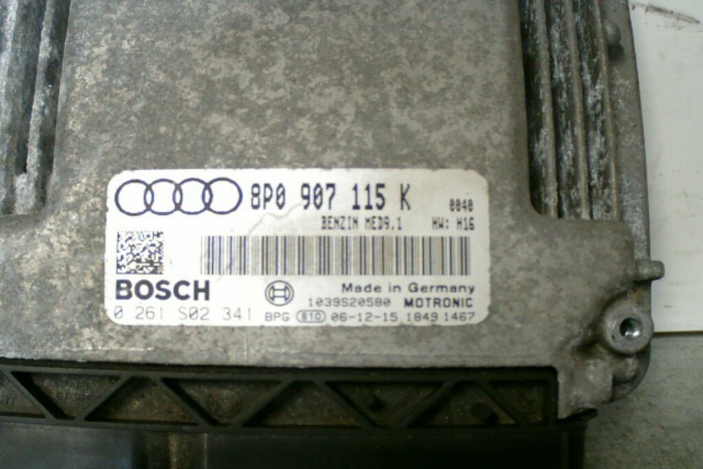 Afbeelding 2 van ECU module ​​8P0907115K​ ​​Audi A3 8P 2.0 TFSI BWA
