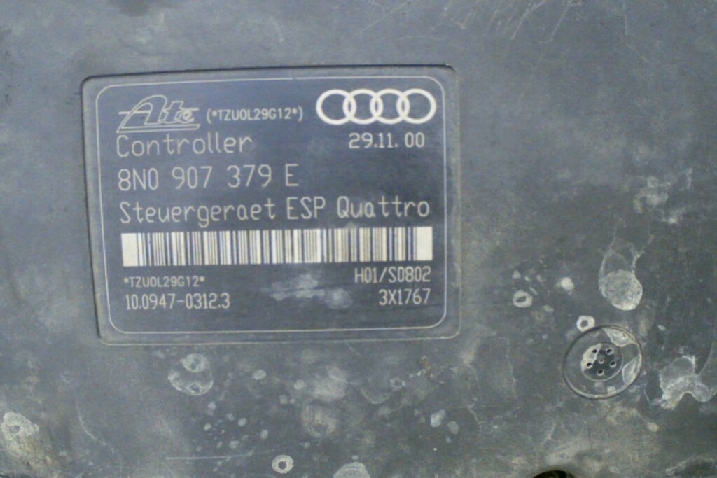 Afbeelding 7 van ABS pomp 8N0907379E 1.8 5V BAM Quattro 225PK Audi TT / S3