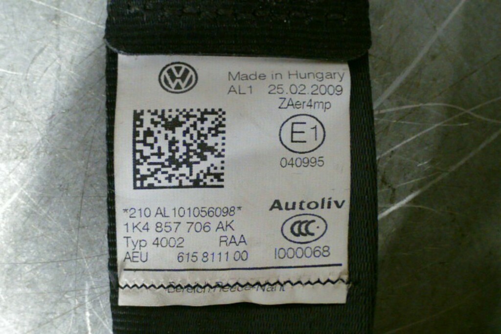 Afbeelding 13 van Airbagset Volkswagen Golf VI ('08-'13)​