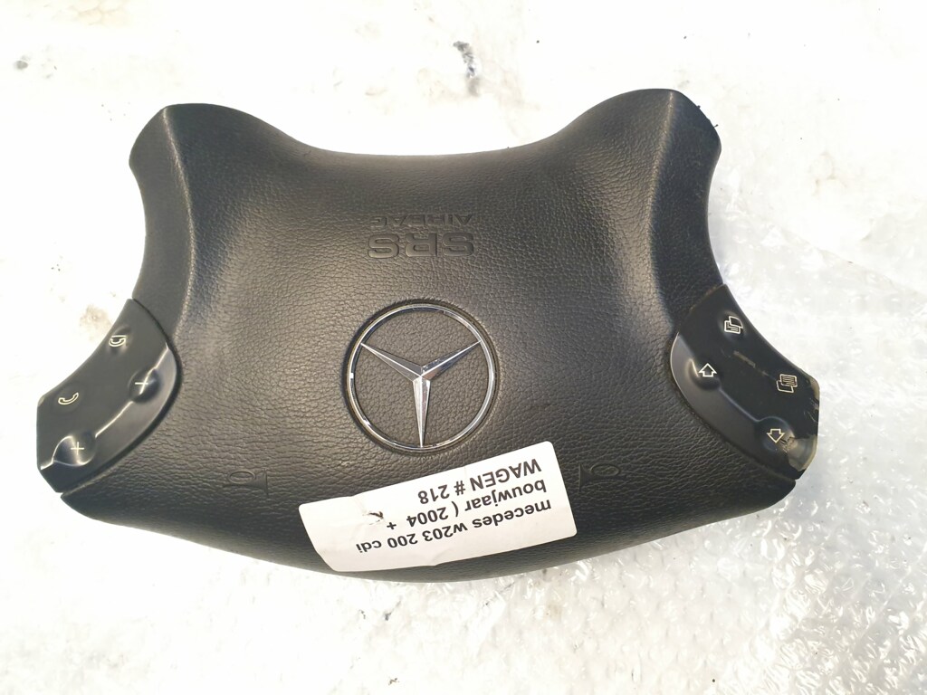 Afbeelding 1 van Stuurairbag Mercedes C-klasse W203 200 CDI Classic ('00-'07)