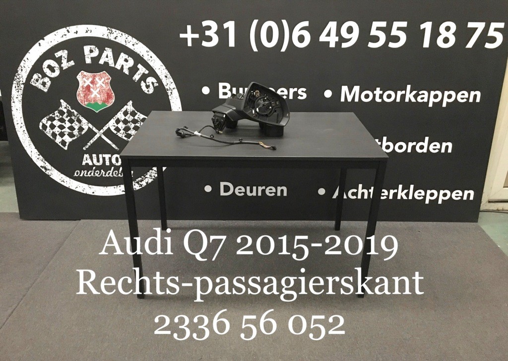 Afbeelding 1 van Audi Q7 4M Buitenspiegel Spiegel Rechts 2015-2019 233656052