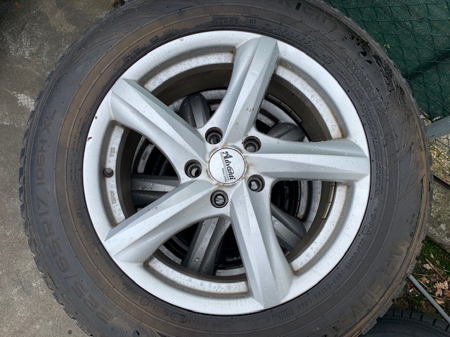 Afbeelding 1 van Lichtmetalen velgen set+Winterbanden Mazda CX-5 KE'12-'17