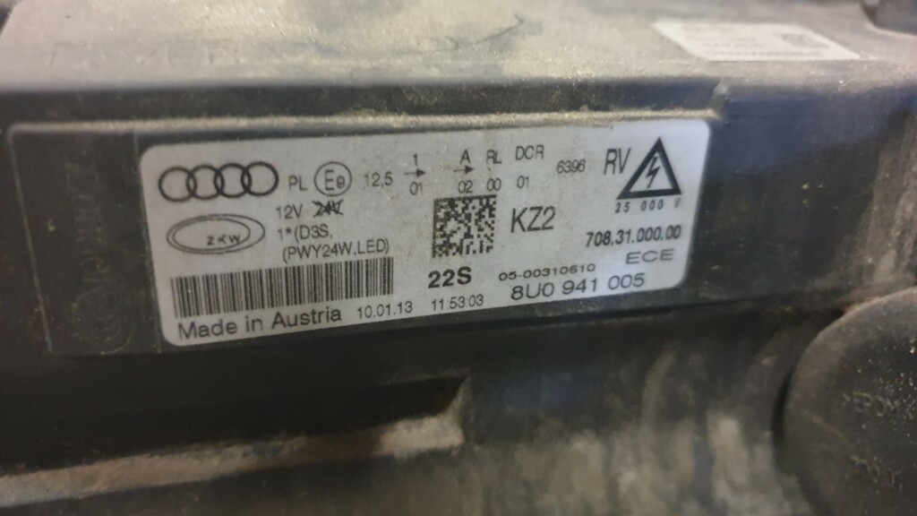 Afbeelding 6 van Audi Q3 8U Facelift Xenon Koplamp links 8U0941005
