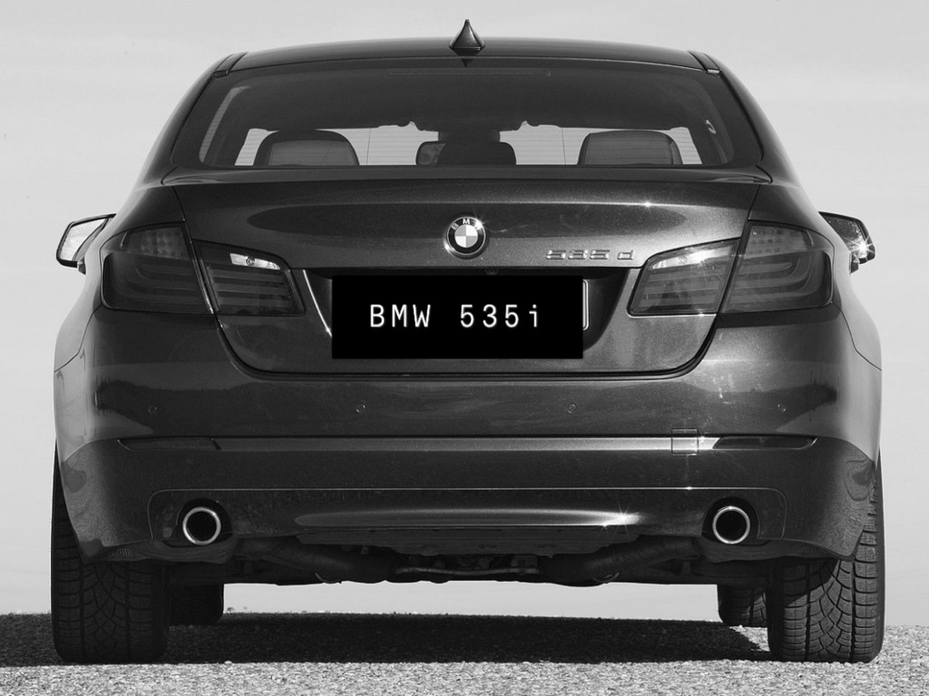 Afbeelding 1 van Achterbumper BMW 5-serie F10 ('10-'17) Black Saphire