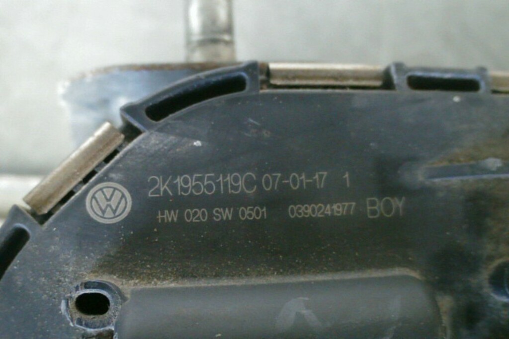 Afbeelding 5 van Ruitenwissermechanisme + Motor 2K1955023G VW Touran / Caddy
