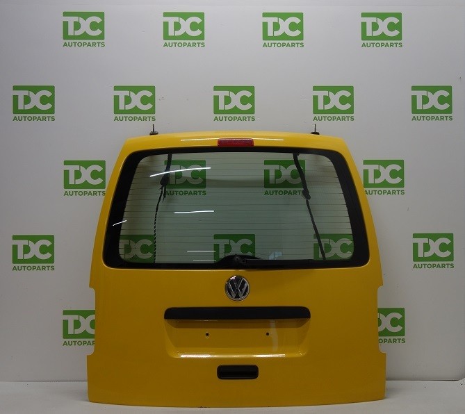 Afbeelding 1 van Volkswagen Caddy ('03-'14) Achterklep geel met ruit
