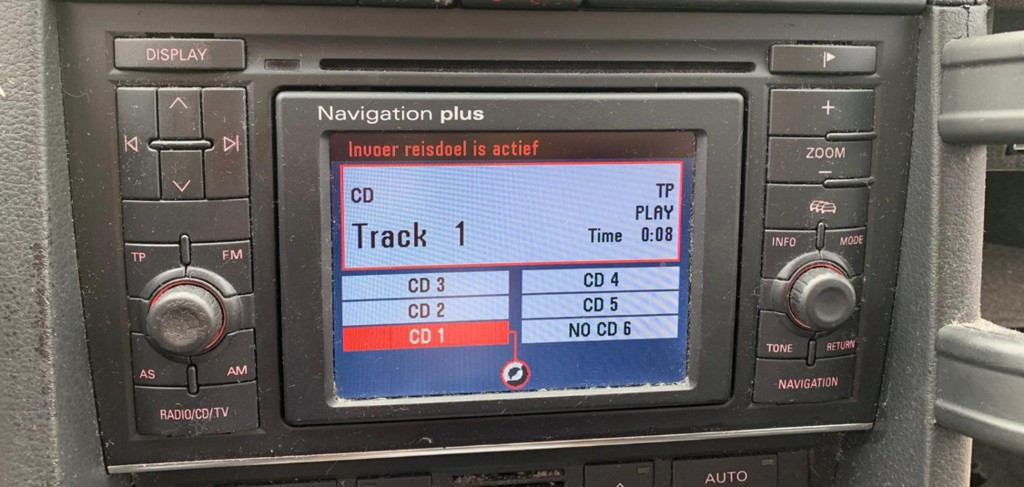 Afbeelding 4 van Navigatie systeem Audi A4 B6 ('01-'04) 8E0035192B