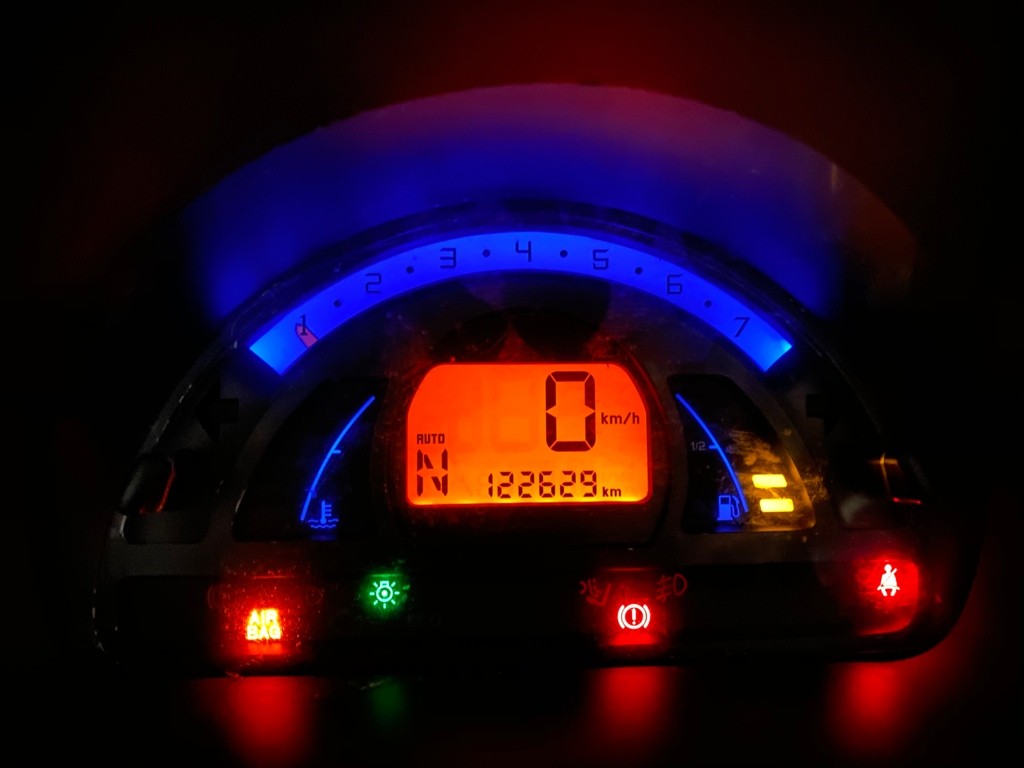 Afbeelding 1 van Instrumentenpaneel Citroën C2 / C3 blauw licht  1.6i-16V
