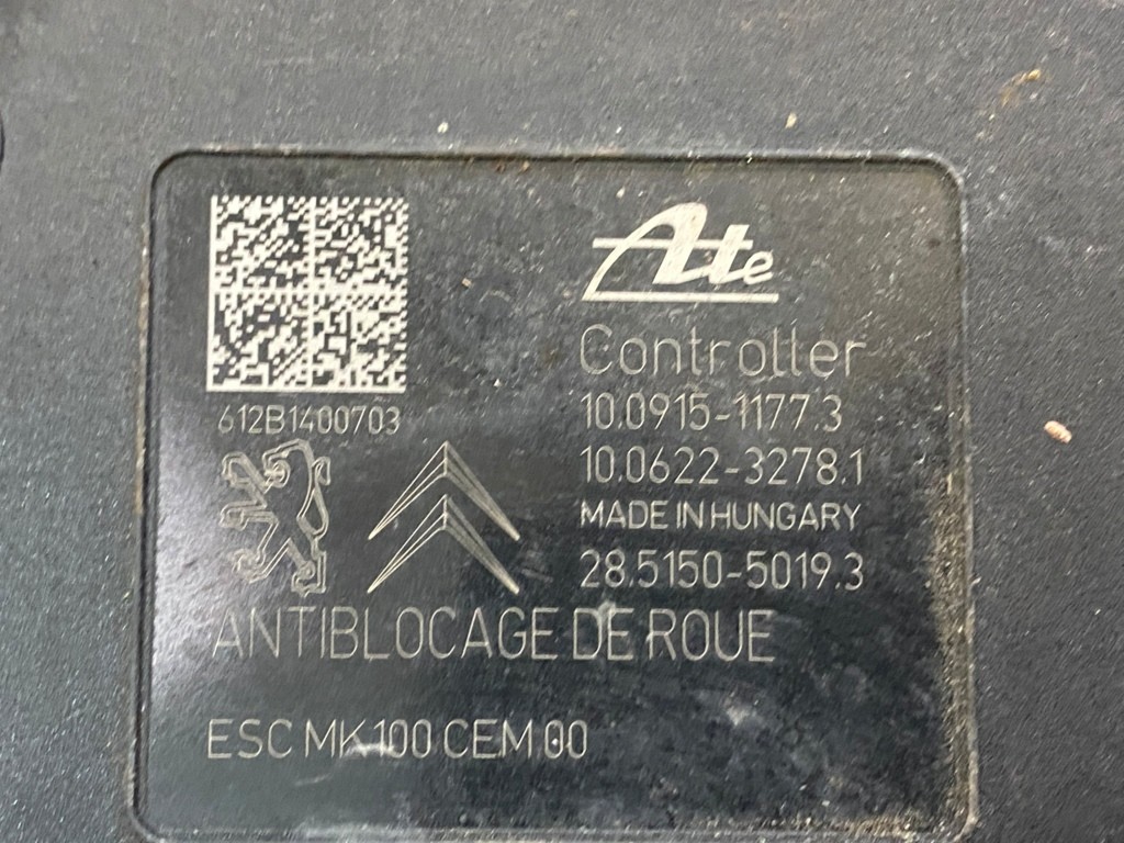 Afbeelding 3 van ABS module Peugeot 208 9804162080