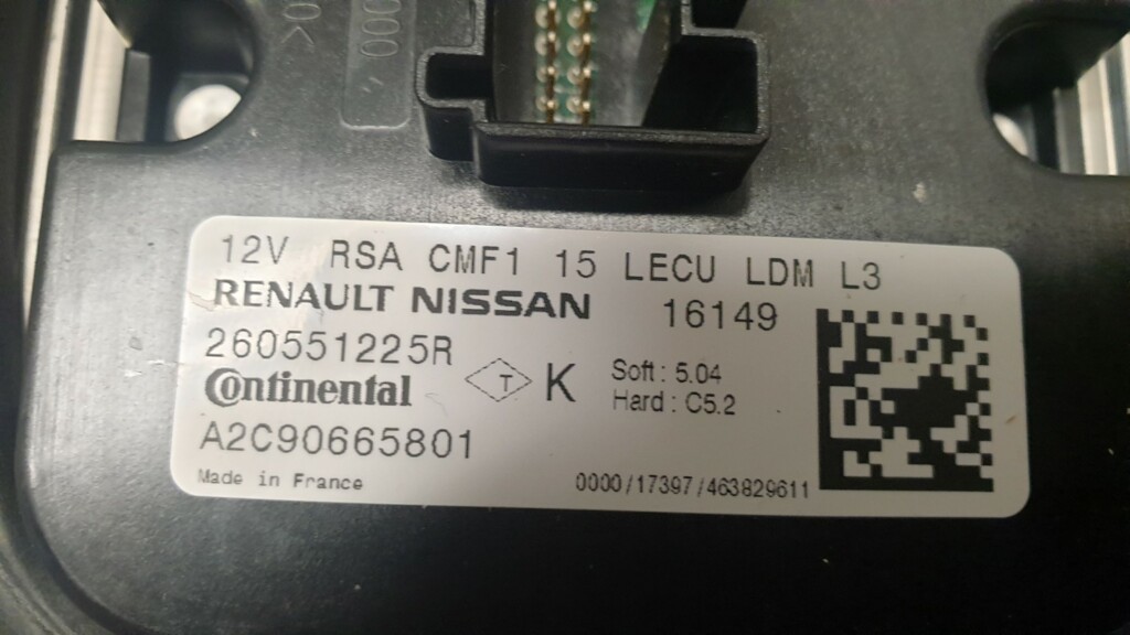 Afbeelding 2 van Renault Nissan LED Xenon module 260551225R