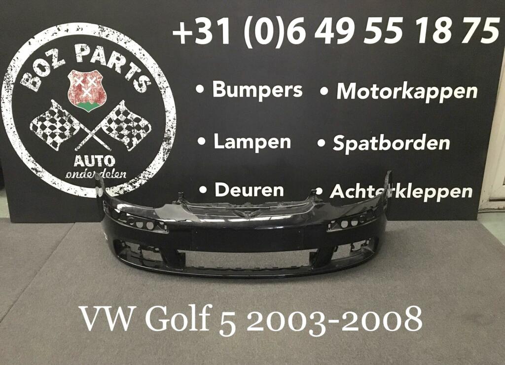 Afbeelding 2 van VW Golf 5 voorbumper origineel 2003-2008