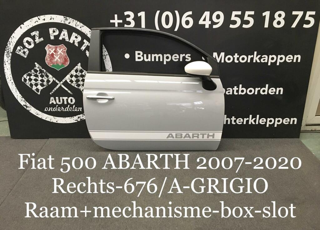 Afbeelding 1 van FIAT 500 ABARTH Deuren Portieren in kleur met bestickering