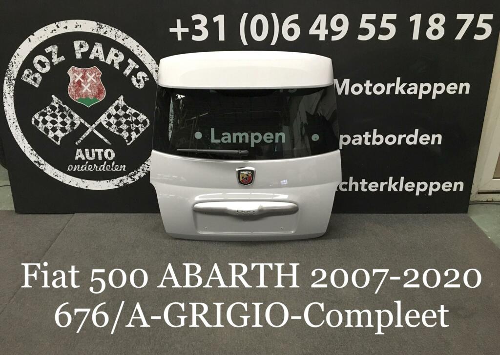 Afbeelding 1 van FIAT 500 ABARTH Achterklep Kofferklep Grigio 676/A Origineel