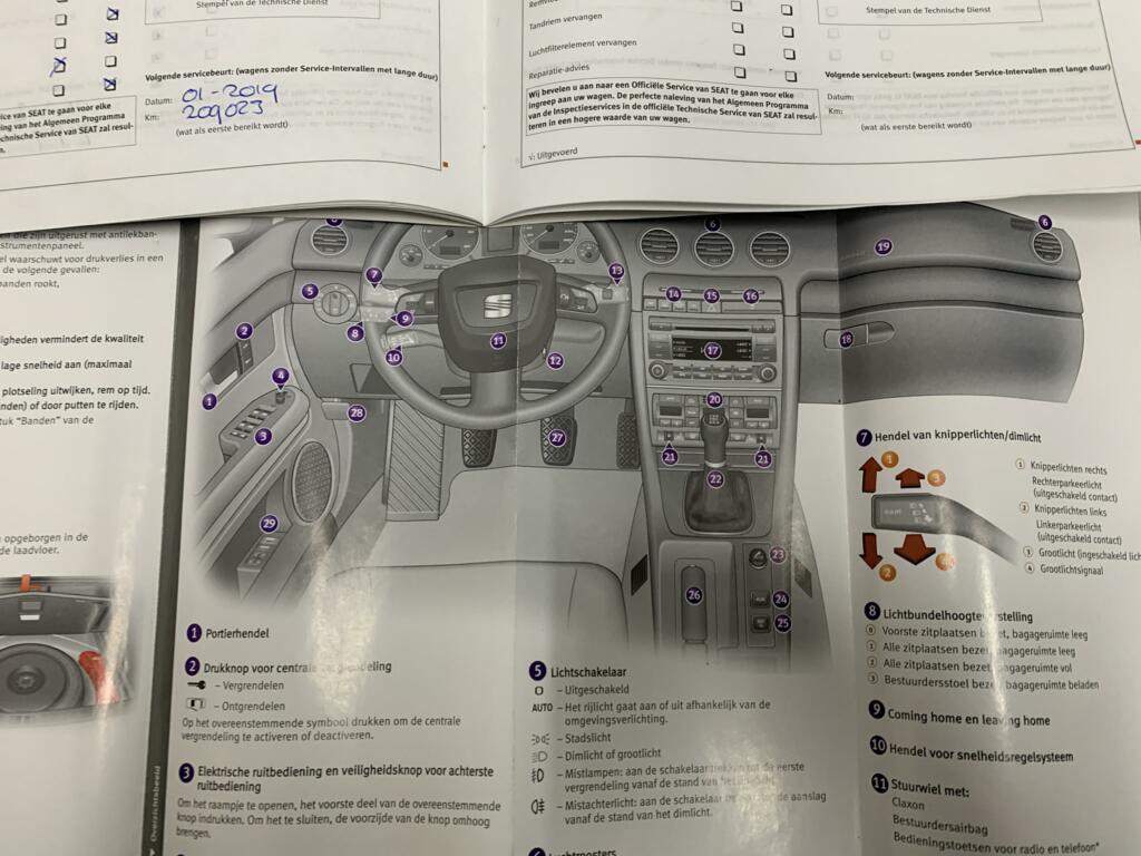 Afbeelding 3 van Instructieboekje Seat Exeo 3R ('09-'13)