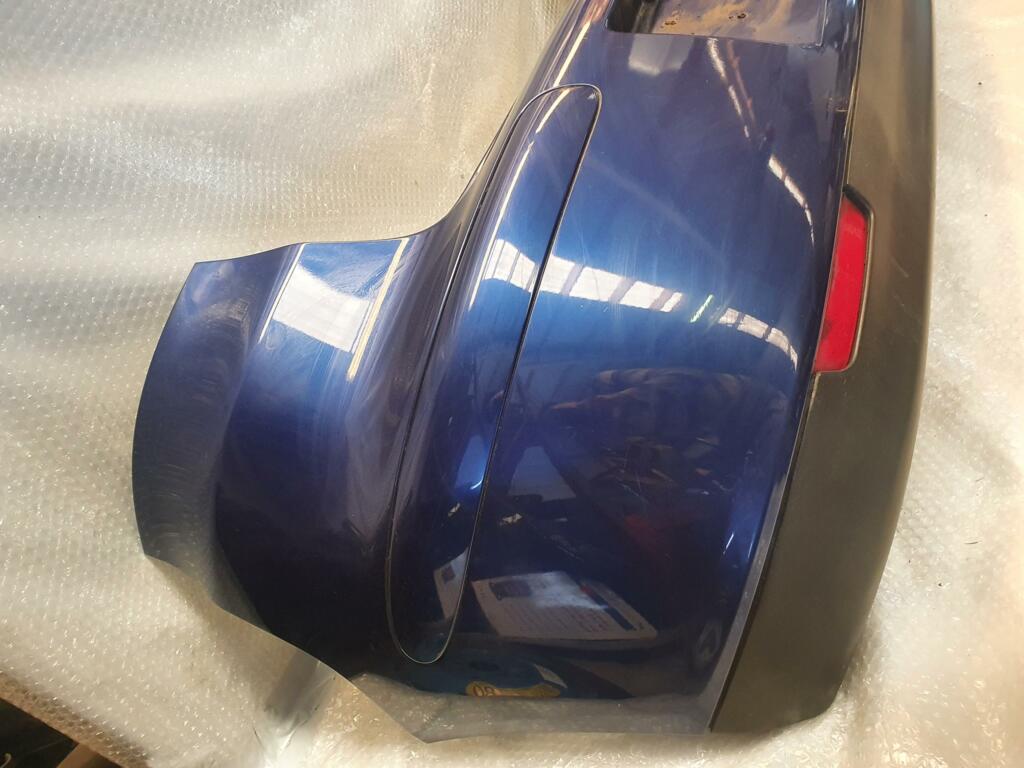 Afbeelding 2 van Bumper achter Seat Ibiza 6L 1.4-16V Sport ('02-'09) blauw
