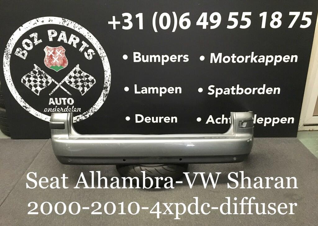 Afbeelding 2 van Volkswagen Sharan II Achterbumper Origineel 2000-2010