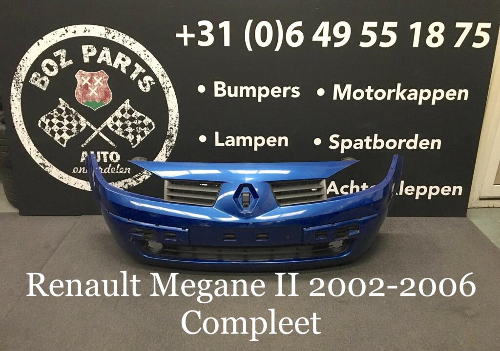 Afbeelding 3 van Renault Megane voorbumper compleet 2002-2006 origineel