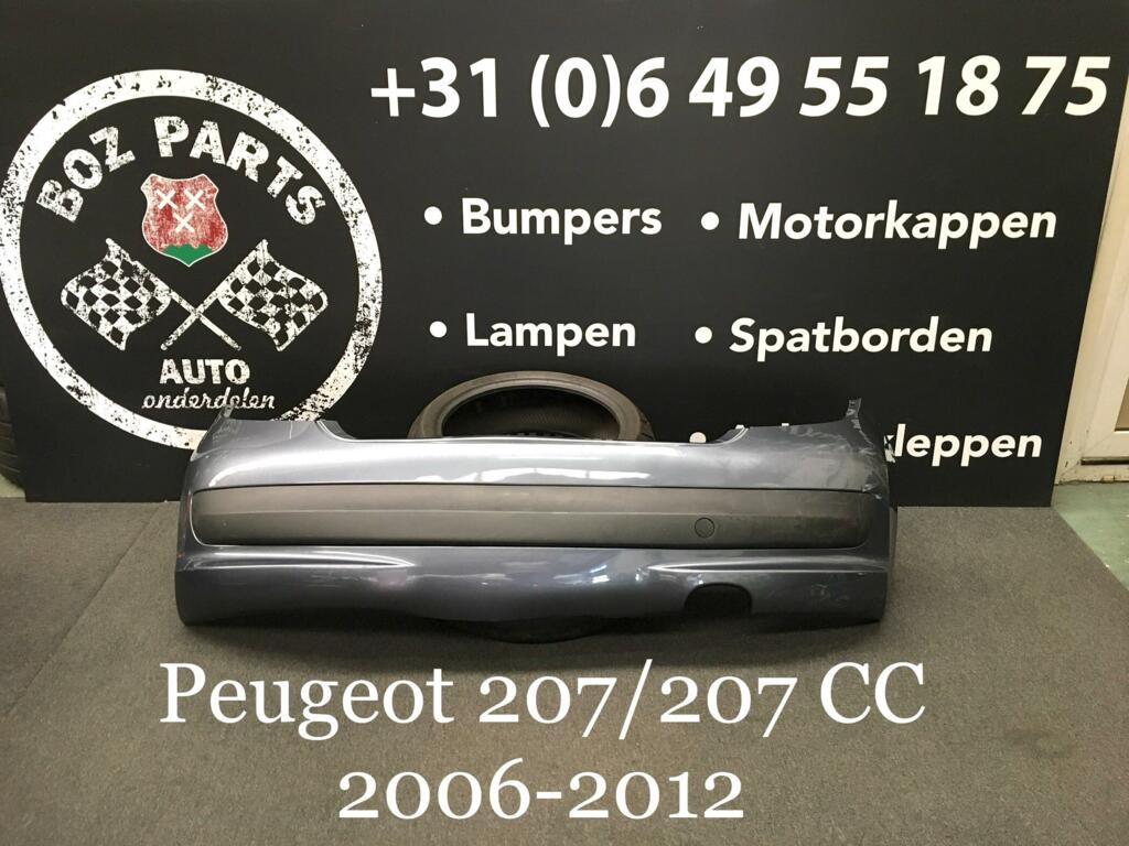 Afbeelding 4 van Peugeot 207 en 207 CC Cabrio achterbumper 2006-2012