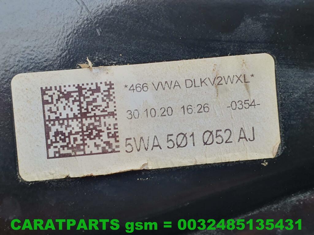 Afbeelding 6 van 5wa501052aj 5q0505226c VW draagarm Audi Seat Skoda Cupra