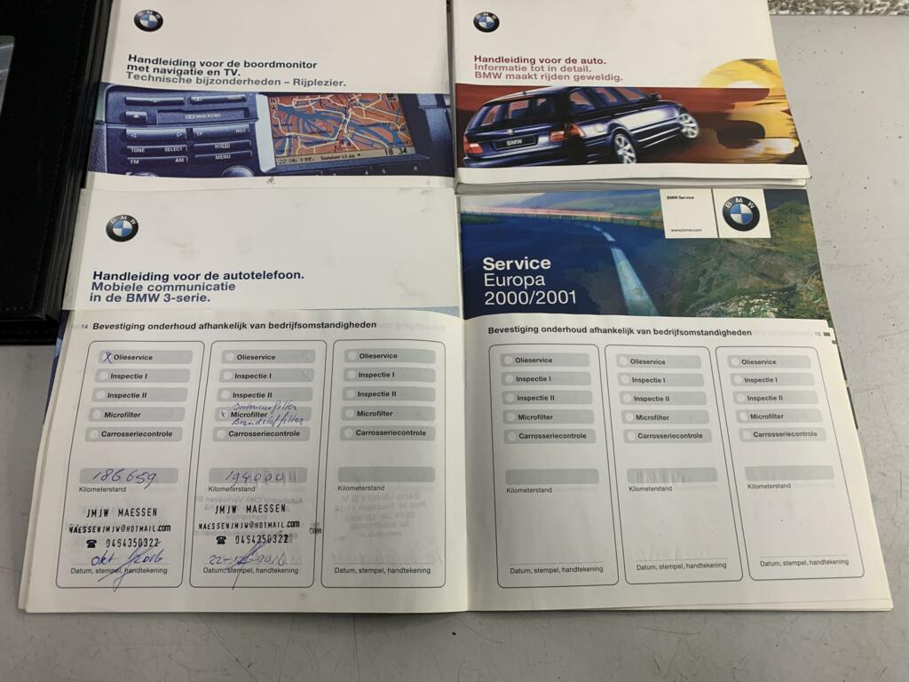 Afbeelding 2 van Onderhoudsboekje BMW 3-serie E46 ('98-'05)