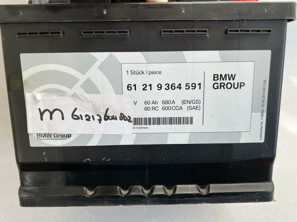 Afbeelding 3 van BMW Mini AGM Accu 7604802 Nieuw  F45 F48 G11 Origineel 482
