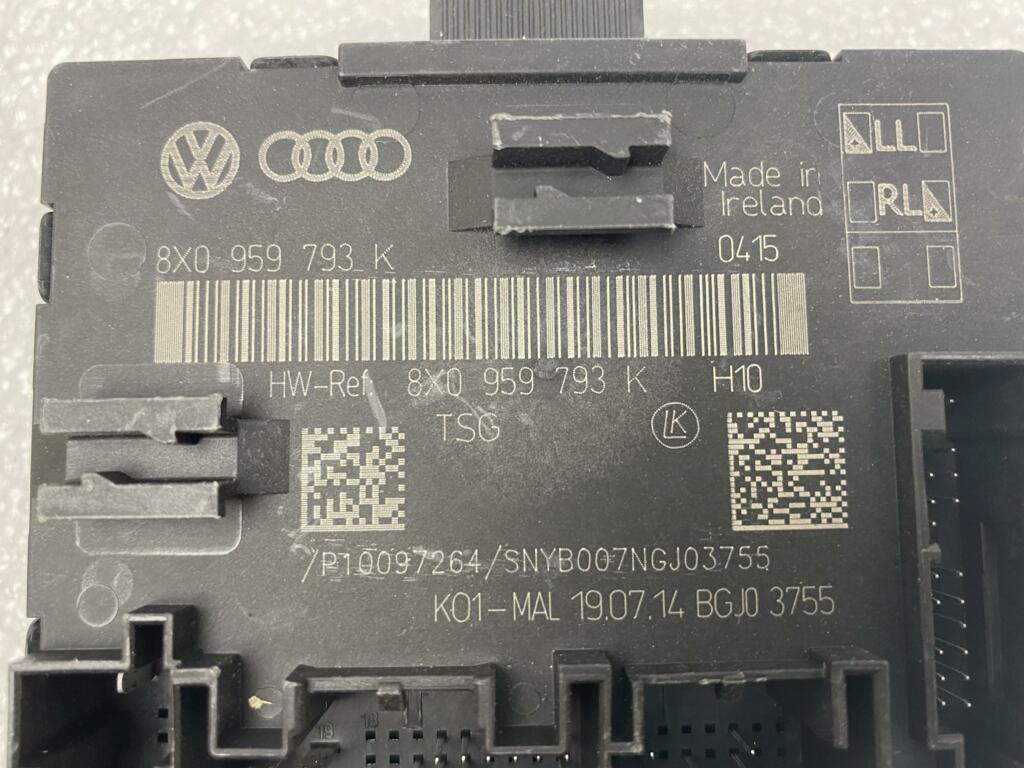Afbeelding 4 van Centrale deurvergrendelings module Audi A1 8X 8X0959793K