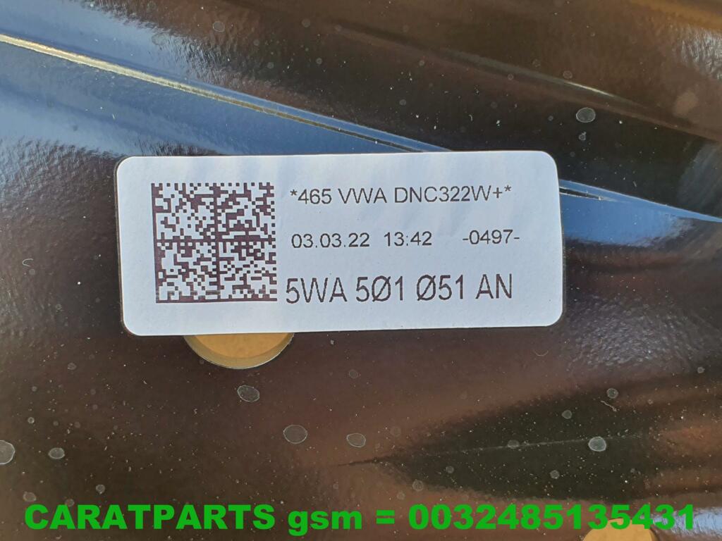 Afbeelding 6 van 5WA501051AN 5Q0505225 VW draagarm Audi Seat Skoda Cupra