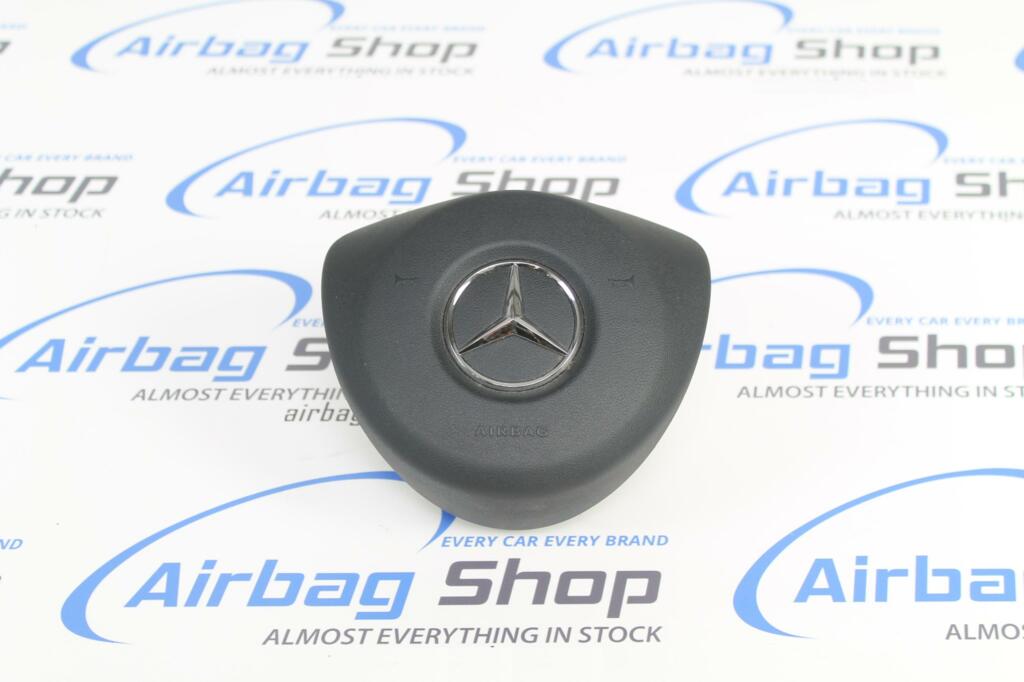 Afbeelding 4 van Airbag set Dashboard zwart/bruin met stiksels Mercedes V447