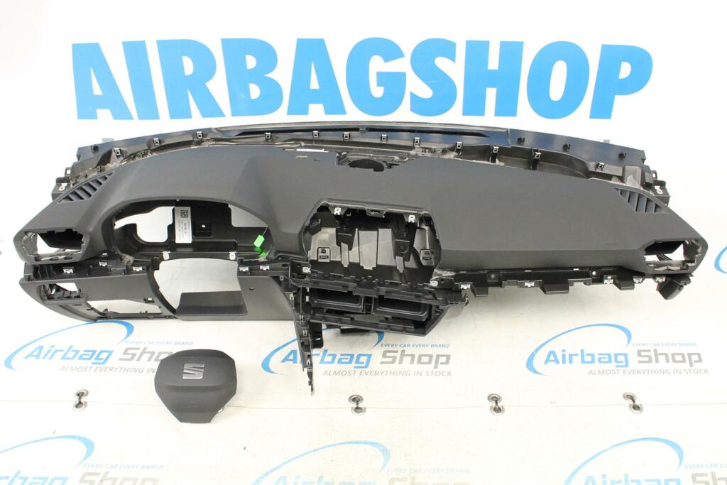 Afbeelding 1 van Airbag set - Dashboard zwart Seat Leon Mk4 (2020-heden)