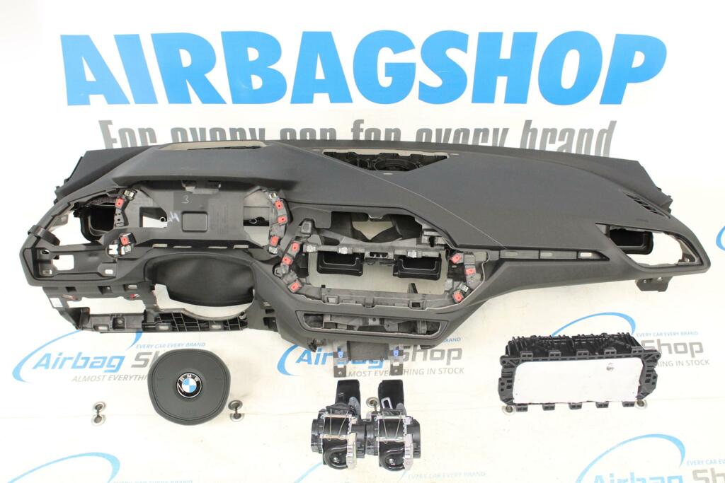 Afbeelding 2 van Airbag set - Dashboard M HUD witte stiksels BMW 2 serie F44