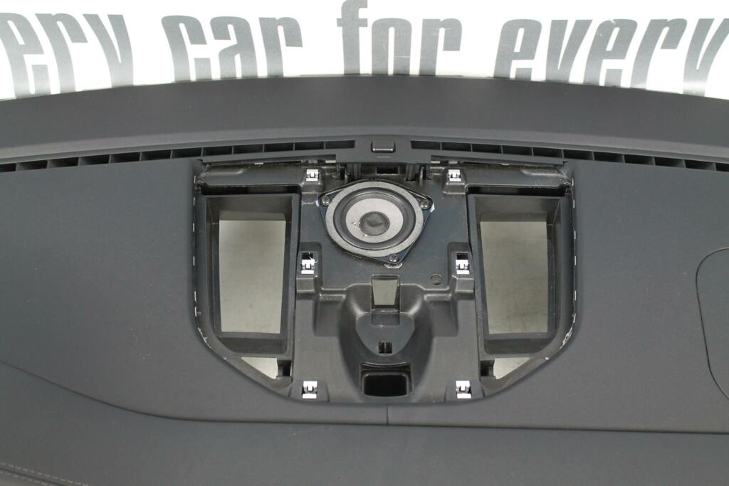 Afbeelding 3 van Airbag set Dashboard zwart leder met stiksels Porsche Macan