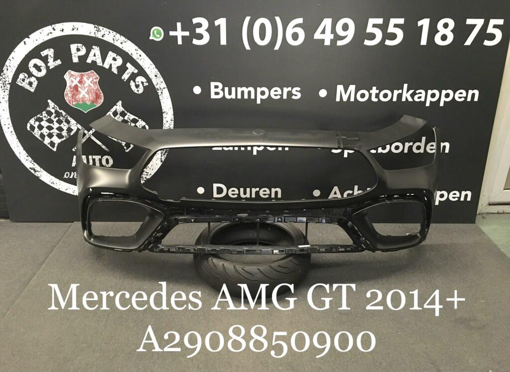 Afbeelding 1 van MERCEDES AMG GT C190 VOORBUMPER 2014-2022 ORIGINEEL