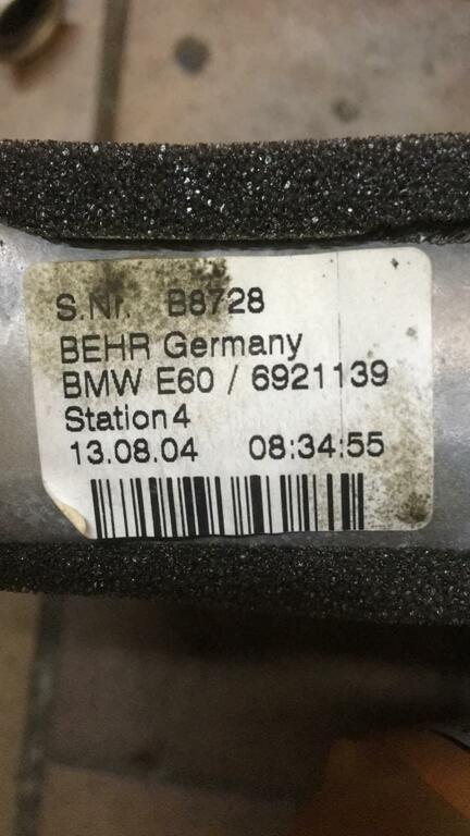 Afbeelding 3 van Kachel radiateur BMW 5 serie E60 E61 6 serie E63 E64 6921139