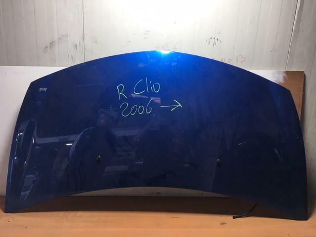 Afbeelding 1 van Motorkap origineel metallic blauw Renault Clio III ('05->)