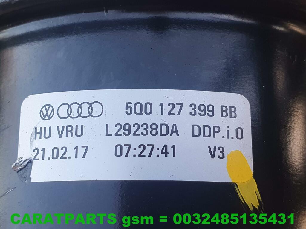 Afbeelding 9 van 5Q0127400F behuizing branfstoffilter huis VW Audi Seat Skoda