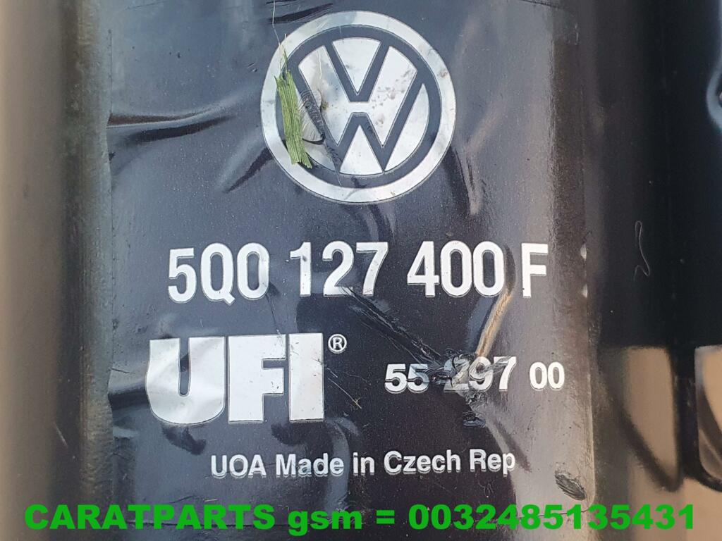 Afbeelding 7 van 5Q0127400F behuizing branfstoffilter huis VW Audi Seat Skoda