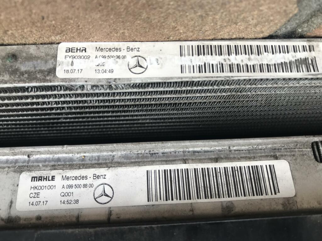 Afbeelding 3 van Mercedes GLC-klasse X253 Koelerpakket A0995003600 0995008800