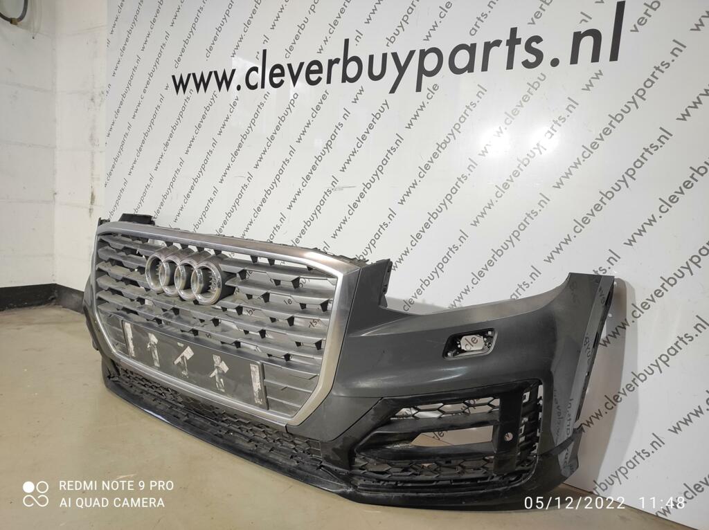 Afbeelding 3 van Voorbumper origineel grijs Audi Q2 GA ('16-'20) 81A807438A